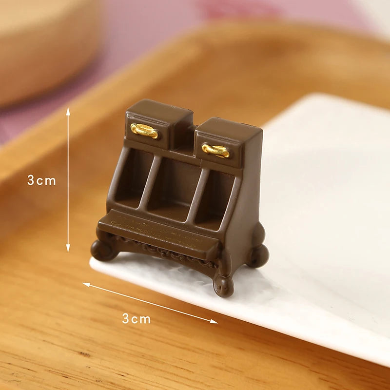 ▶1/12 Dollhouse Simulation Mini Furniture Model Dollhouse Living Room Scene Decoration Dolls House Ornament Pretend Play Toys Zpaxo A9