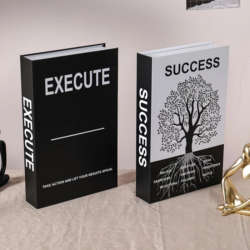 3 Inspirational Desk Decor Books Suitable Home Office Room Fake