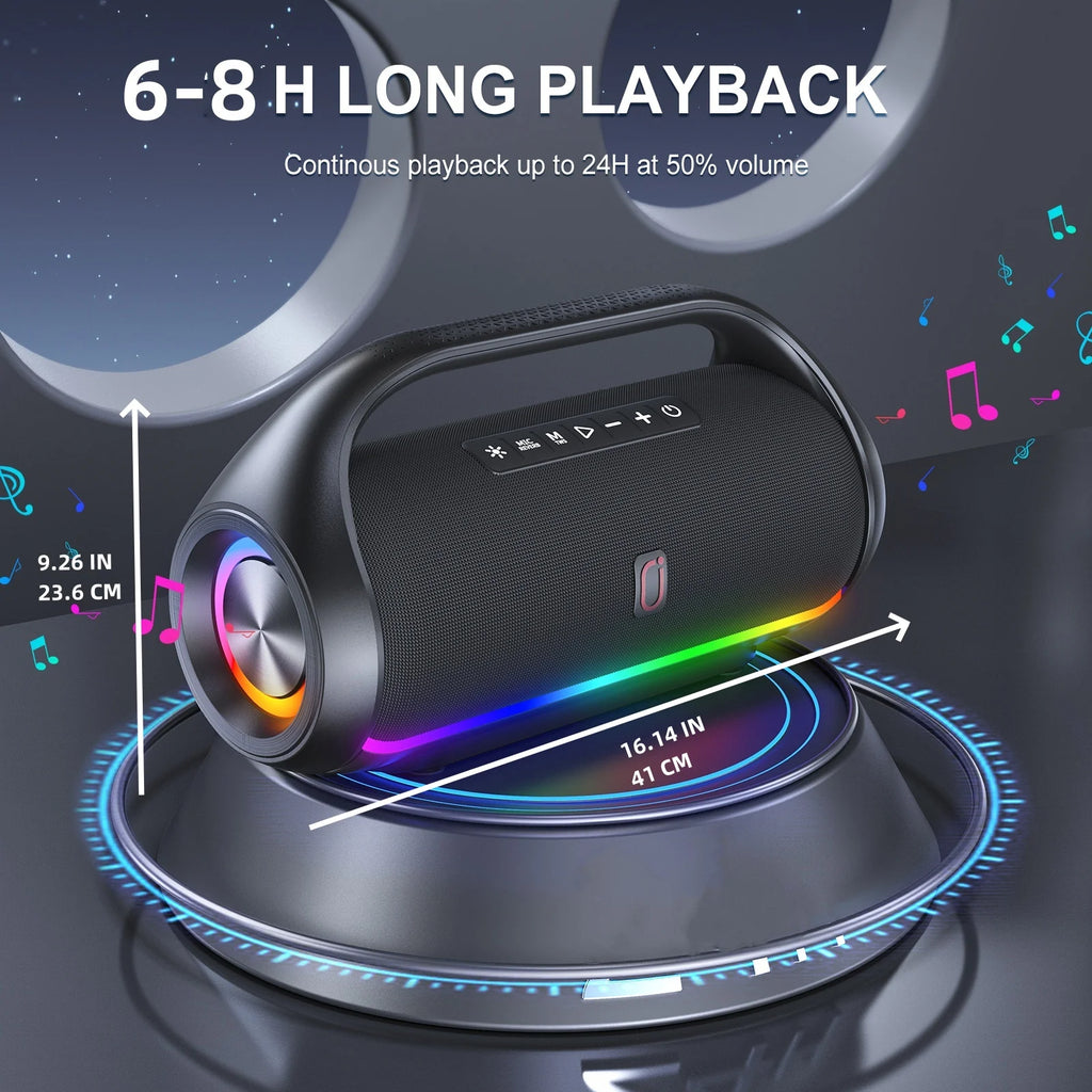Fanfun D20 Bluetooth Speaker Output Power Excellent Bass Performace
