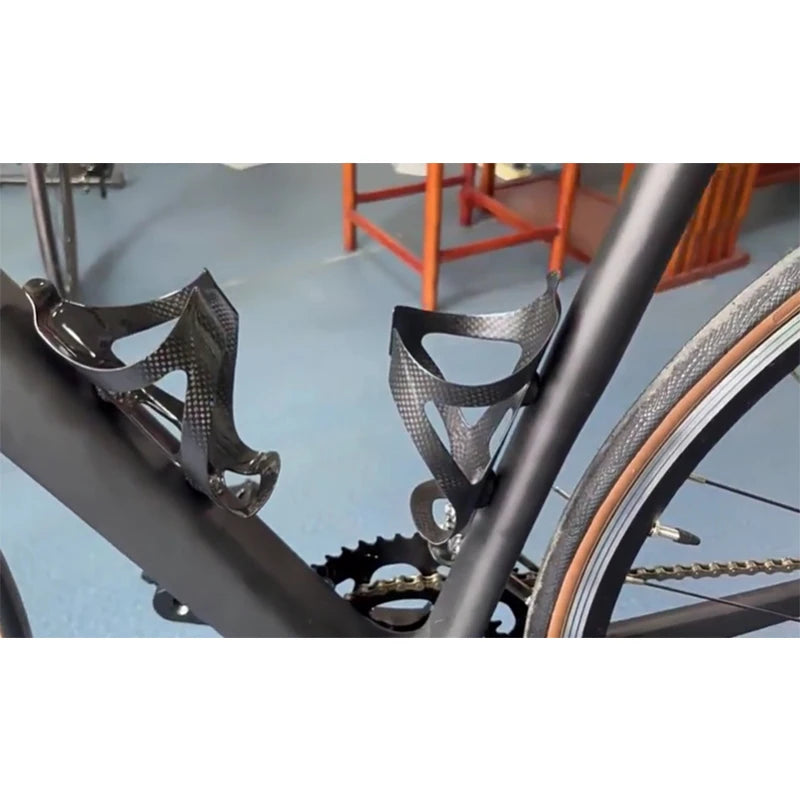 Full 3K Carbon Fiber Bike Water Bottle Cage 24g Super Light Matte Glossy Bicycle Bottle Holder Road MTB Cycling Water Cup Rack Zpaxo