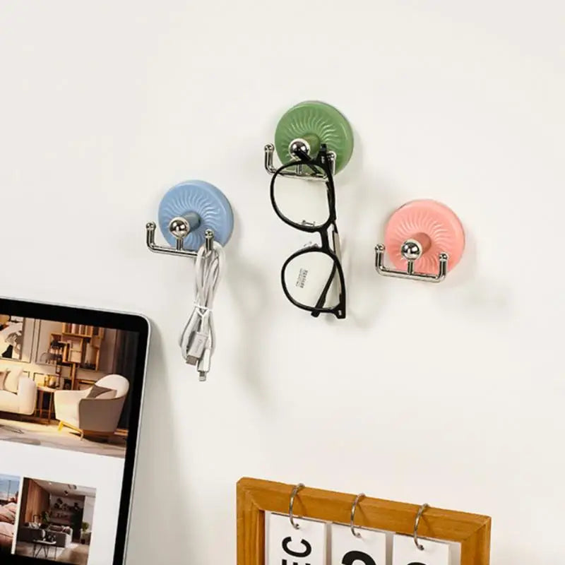 Heavy Duty Suction Cup Hook No Drill Wall Hangers Bathroom Kitchen Zpaxo