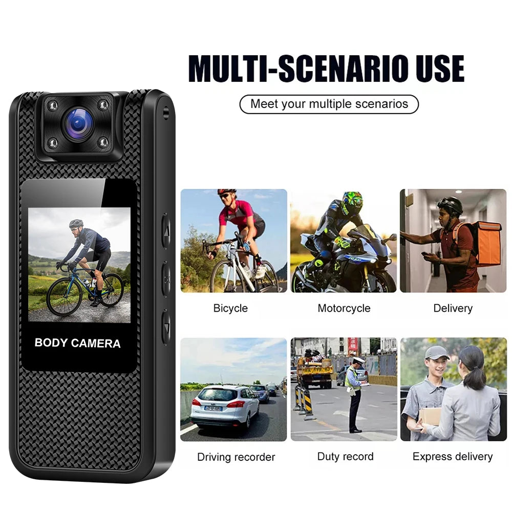4K WiFi Mini Camera Ultra HD Portable Digital Video Recorder with Infrared Night Vision for Police BodyCam Sports DV And Riding Zpaxo