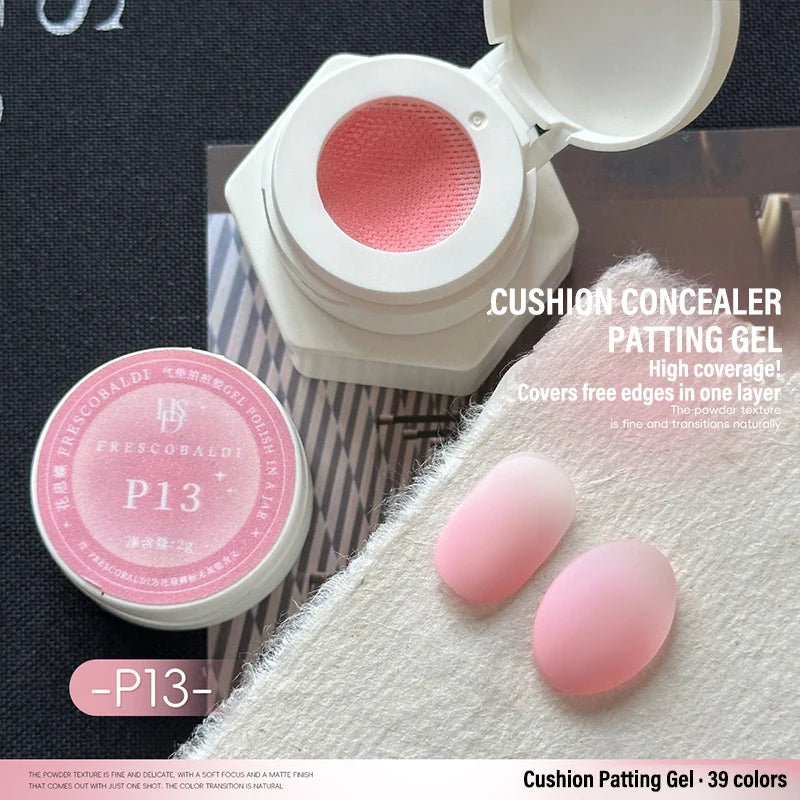 39 Colors Cushion Ombre Painting Nail Gel No Wipe Highly Saturated Gradient Patting Gel Nail Polish Ombre Blush UV Nail Polish Zpaxo 13
