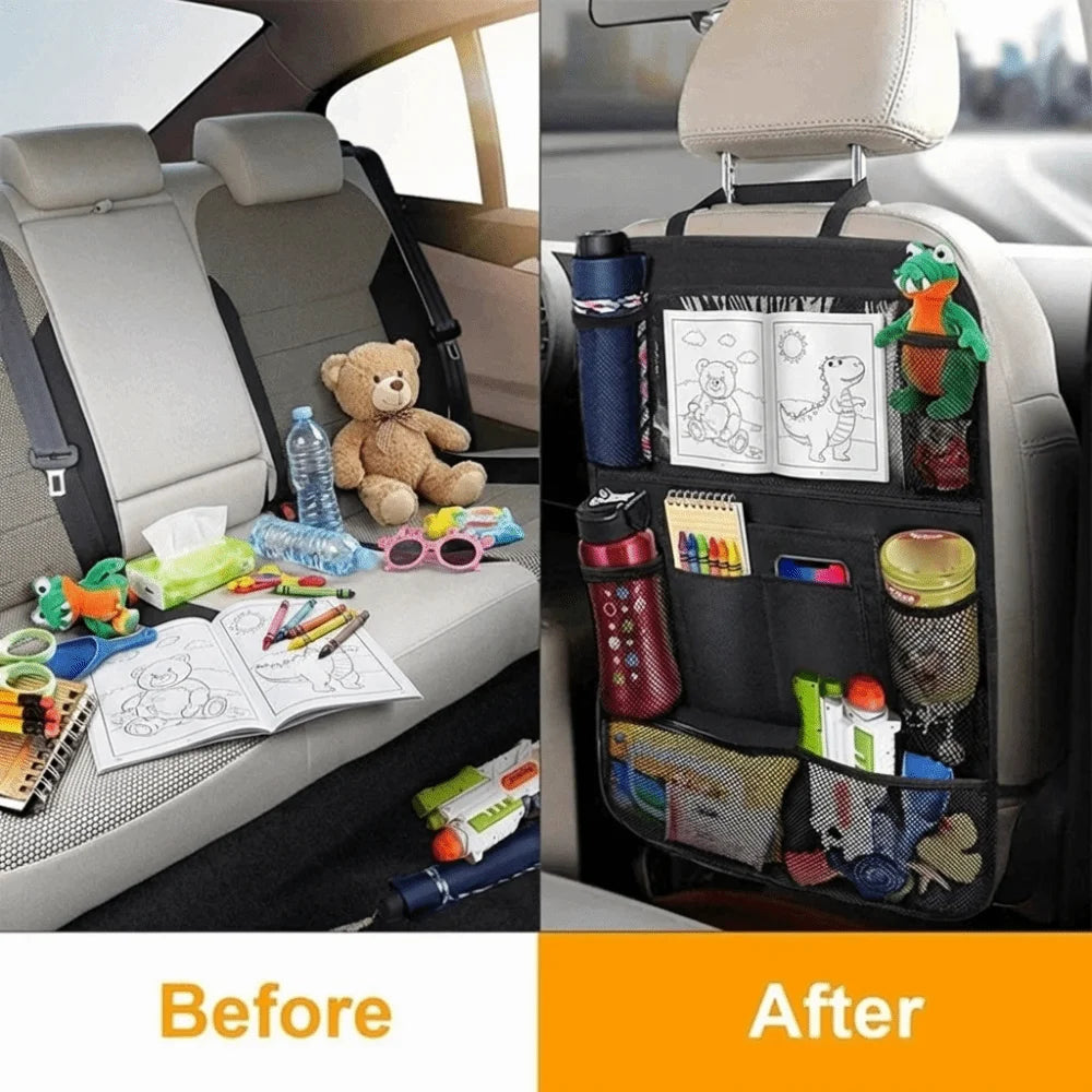 Multi-purpose Design Car Back Seat Organizer Foldable Dining Table Zpaxo