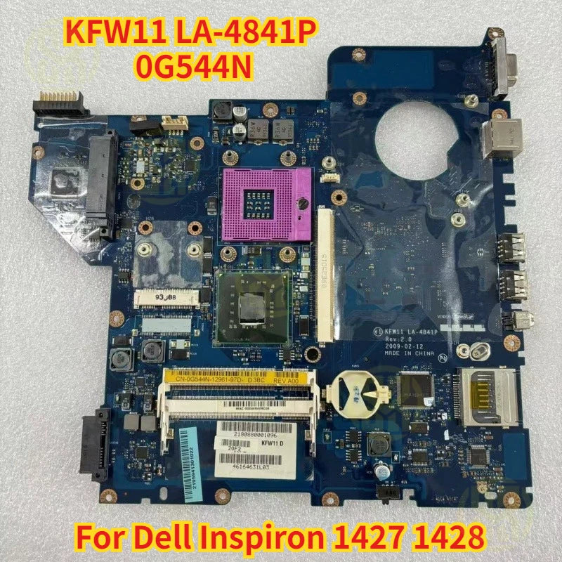 Dell Inspiron 1427 1428 Laptop Motherboard KFW11 LA-4841P 0G544N