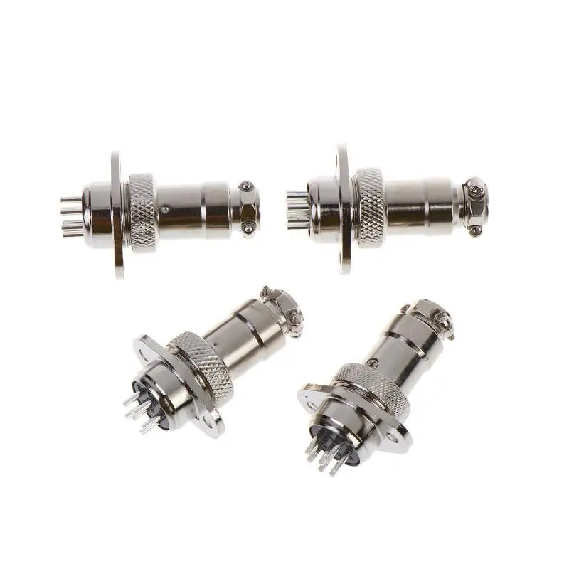 GX16 Square Flange Male Female Connector 2 10 Pin Plug Socket Audio Zpaxo