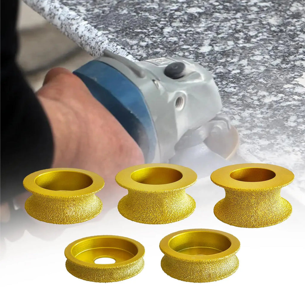 Grinding Wheel Heavy Duty Easily Install Edge Profile Sanding Disc for Angle Grinders Tile Select Thickness Ceramic Glass Zpaxo