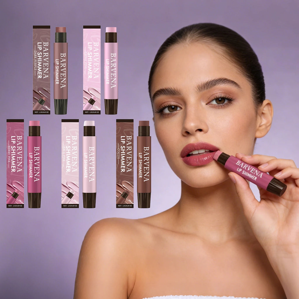 Lip Shimmer Balm – Hydrating, Glossy & Plumping Lip Care Lip Balm Zpaxo