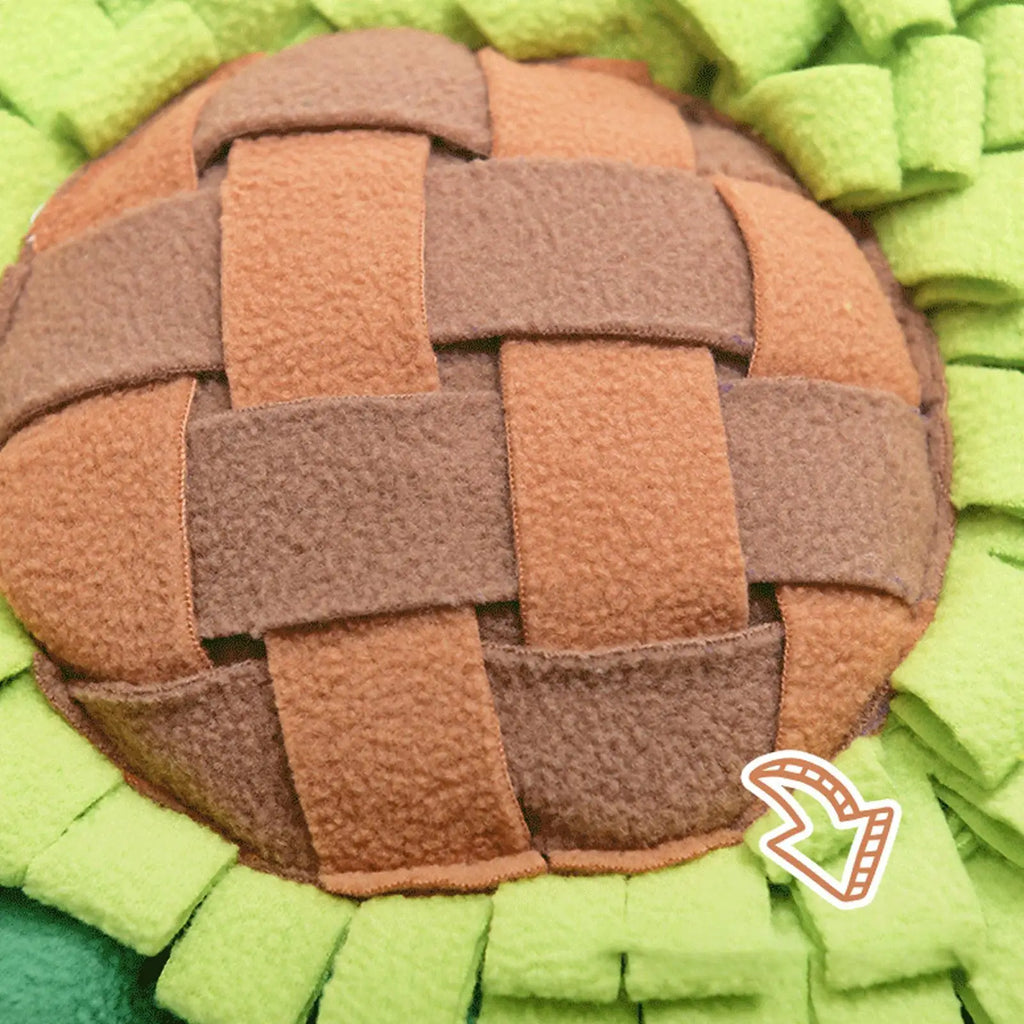 Pet Sniffing Mat Nose Smell Training Sniffing Pad Dog Puzzle Toy Slow Feeding Bowl Food Dispenser Carpet interesting Dog Toys Zpaxo