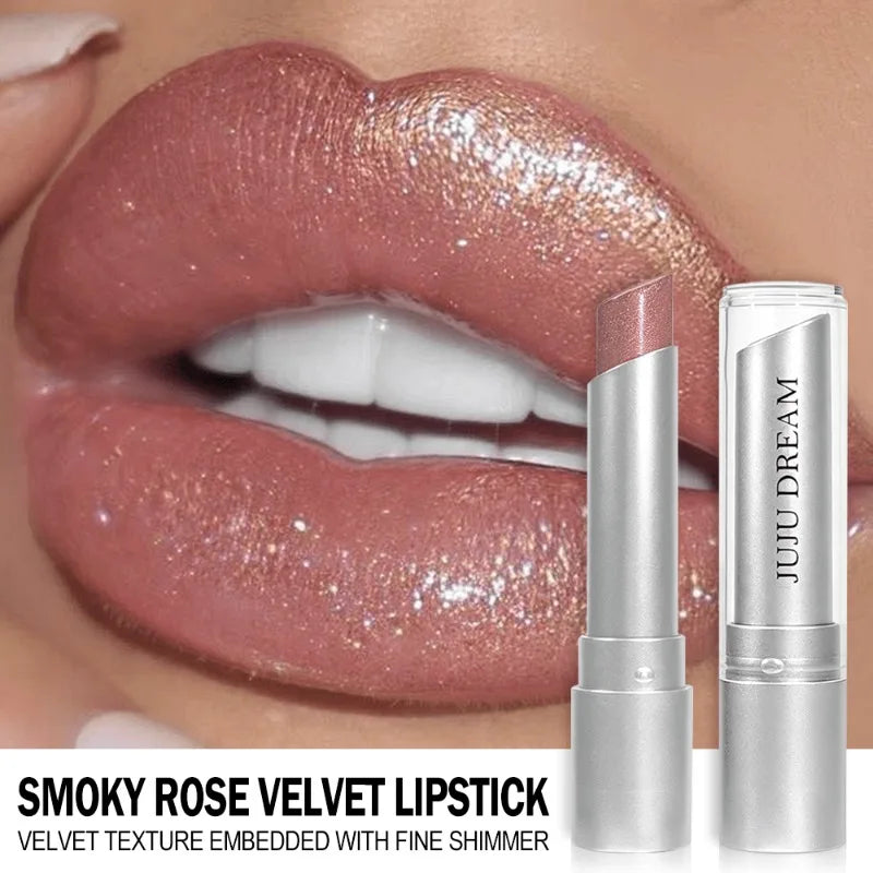 Water Light Solid Lip Gloss, Glossy Tea Brown Lip Tint, Hydrating Plumping Lipstick with Crystal Glass Finish Zpaxo