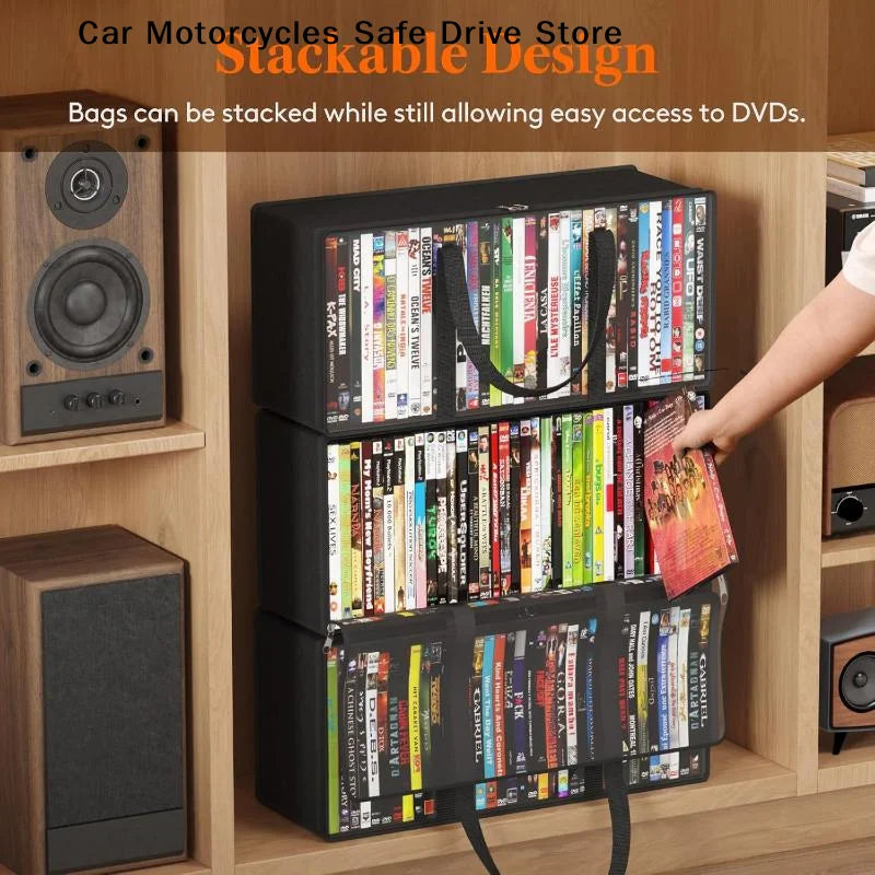 Large Capacity Non Woven Fabric Organizer Bag Dvd Storage Comic Book