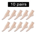 5 10 Pairs Women Socks Soft Non-slip Summer Ultrathin Breathable Sock