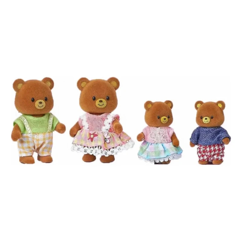 Cute Bear Doll Featuring Four Adorable Characters Role-playing Games