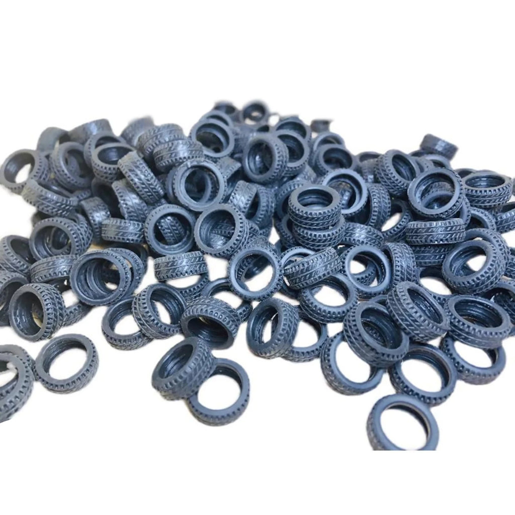 1 32 Car Model Rubber Tires Scene Accessories Tire Skin Diameter