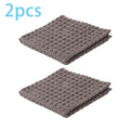 Absorbent Barista Bar Towel Microfiber Dish Waffle Kitchen Cleaning