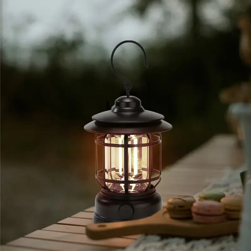ESMARTER COB LED Camping Lantern – 2 Modes, Waterproof
