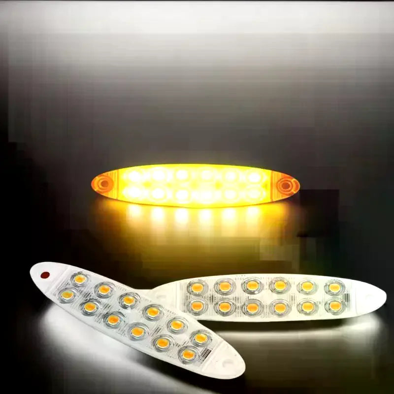 Solar LED Strobe Warning Light for Car, Motorcycle & Truck