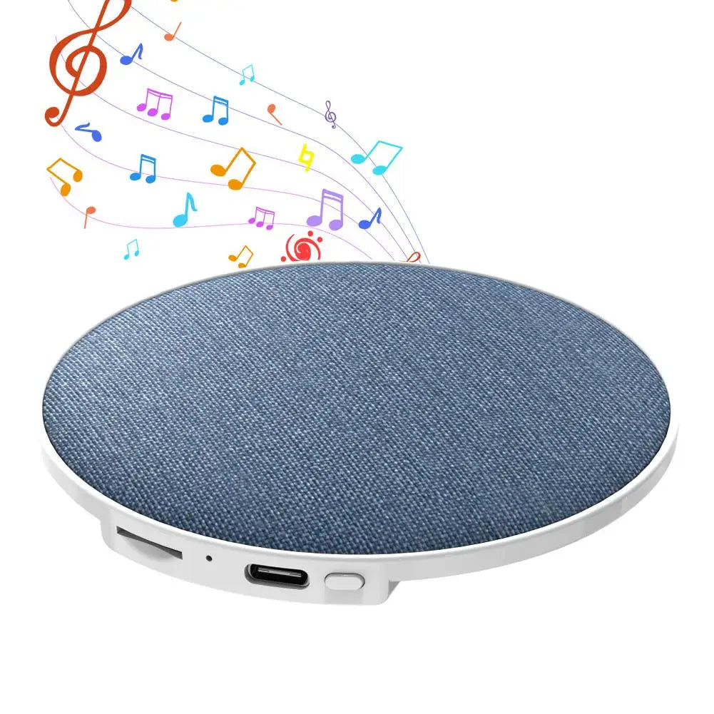 Bluetooth Under Pillow Speaker – White Noise & Sleep Timer Bluetooth Pillow Speaker Zpaxo D Blue
