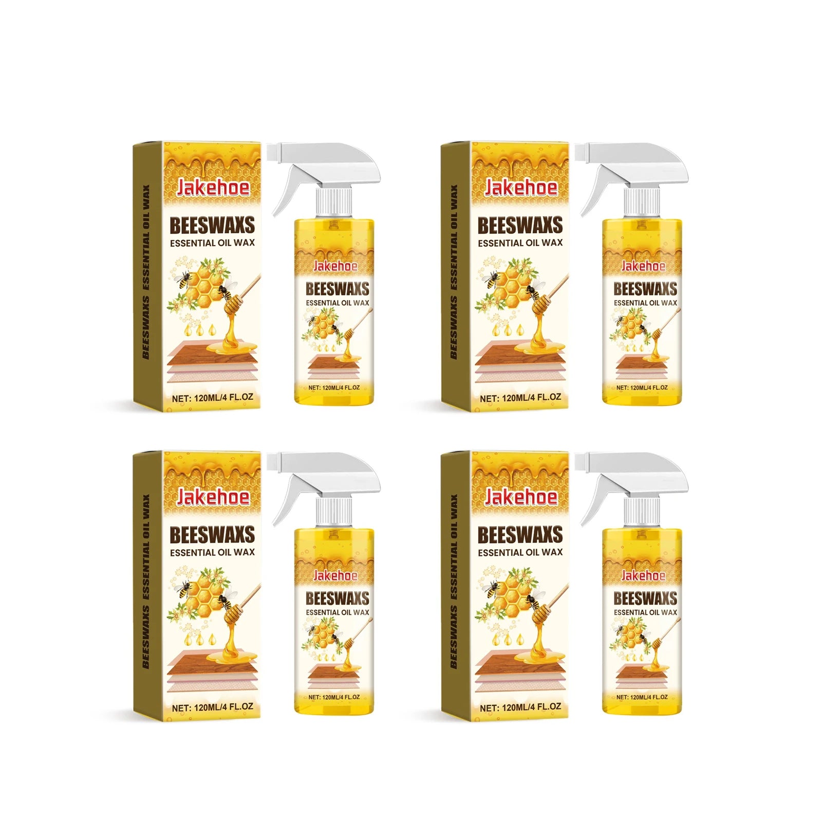 Beeswax Furniture Polish Spray – Wood Care & Protection Furniture Polish Spray Zpaxo 4sets boxed