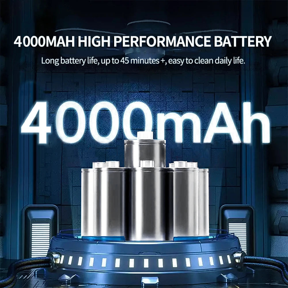 Car Vacuum Cleaner Strong Suction Cleaning Mini Machine Wireless Portable Handhled Blower Machine Air Duster for Home Appliances Zpaxo