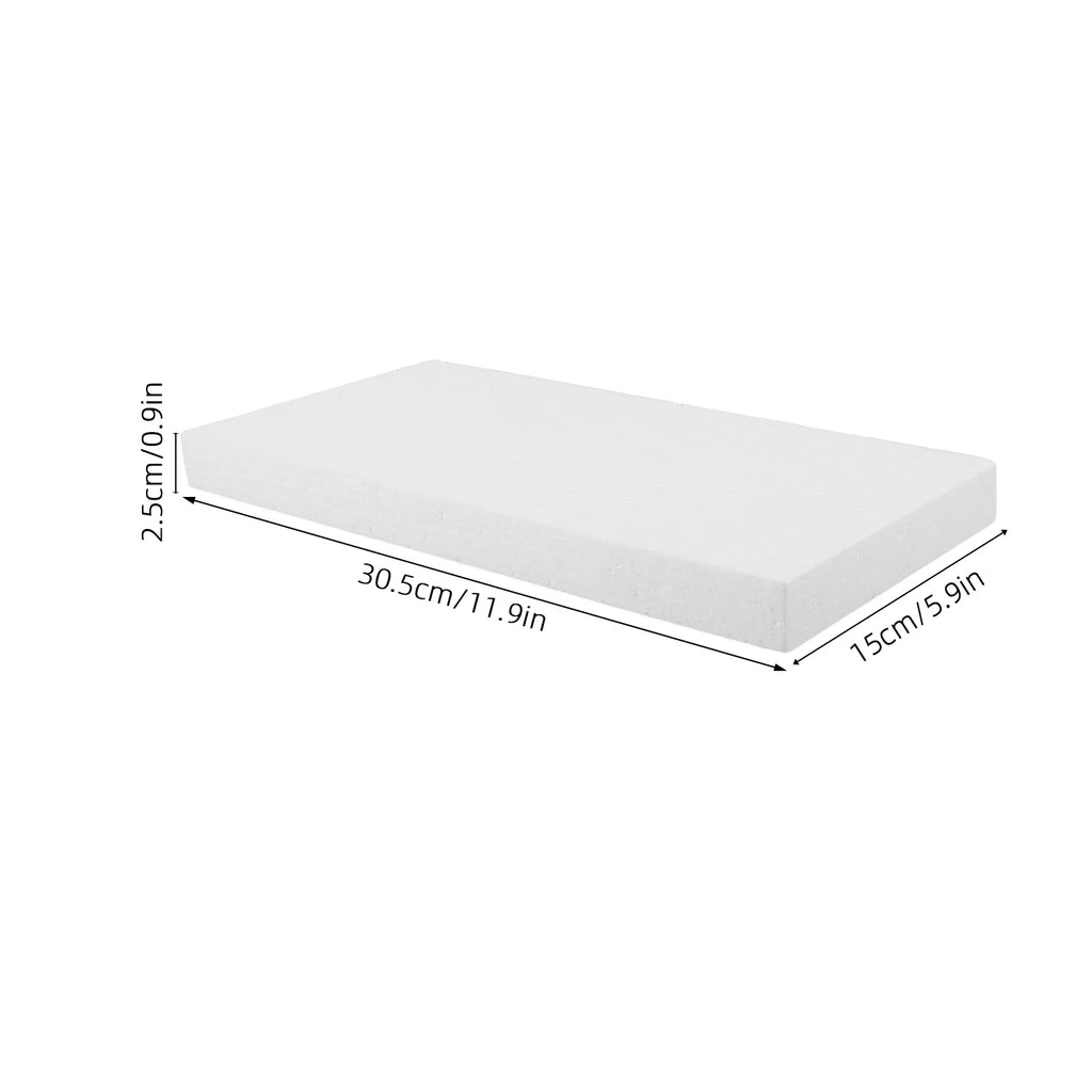 Polystyrene Foam Blocks Rectangular Smooth Surface Easy Cut DIY