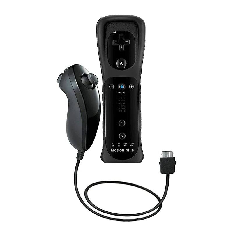 1 Pair Nunchuck Controller Motion Remote Wii Gamepad Nintendo Games