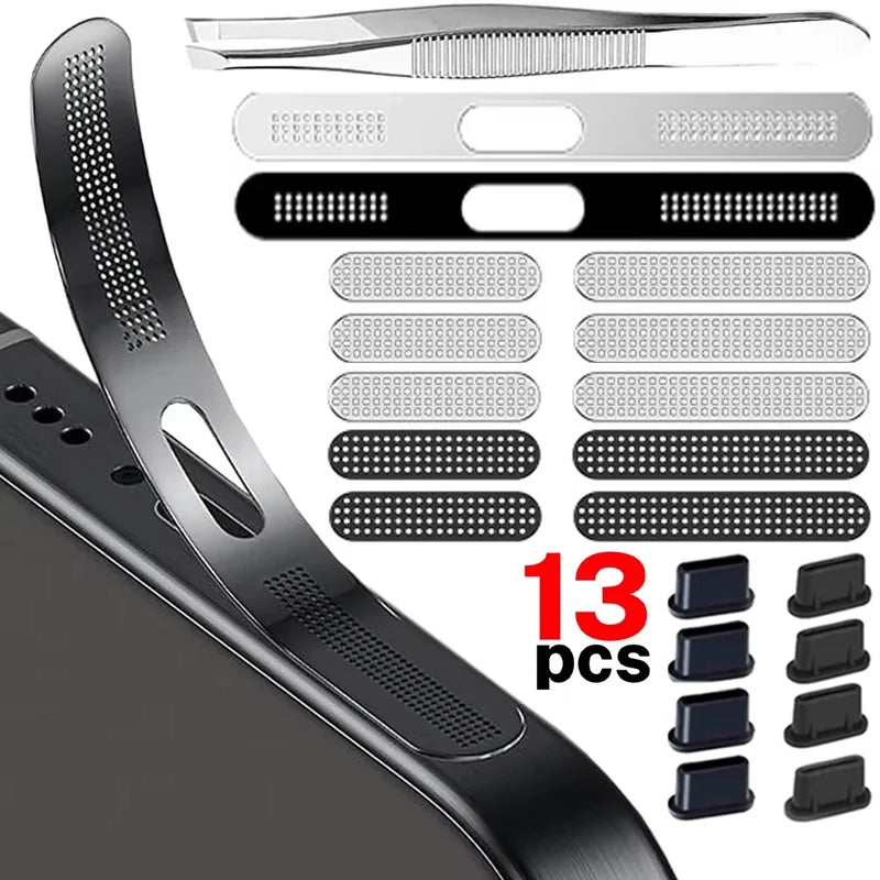 Universal Phone Dustproof Net Speaker Earpiece Self-adhesive Anti Zpaxo