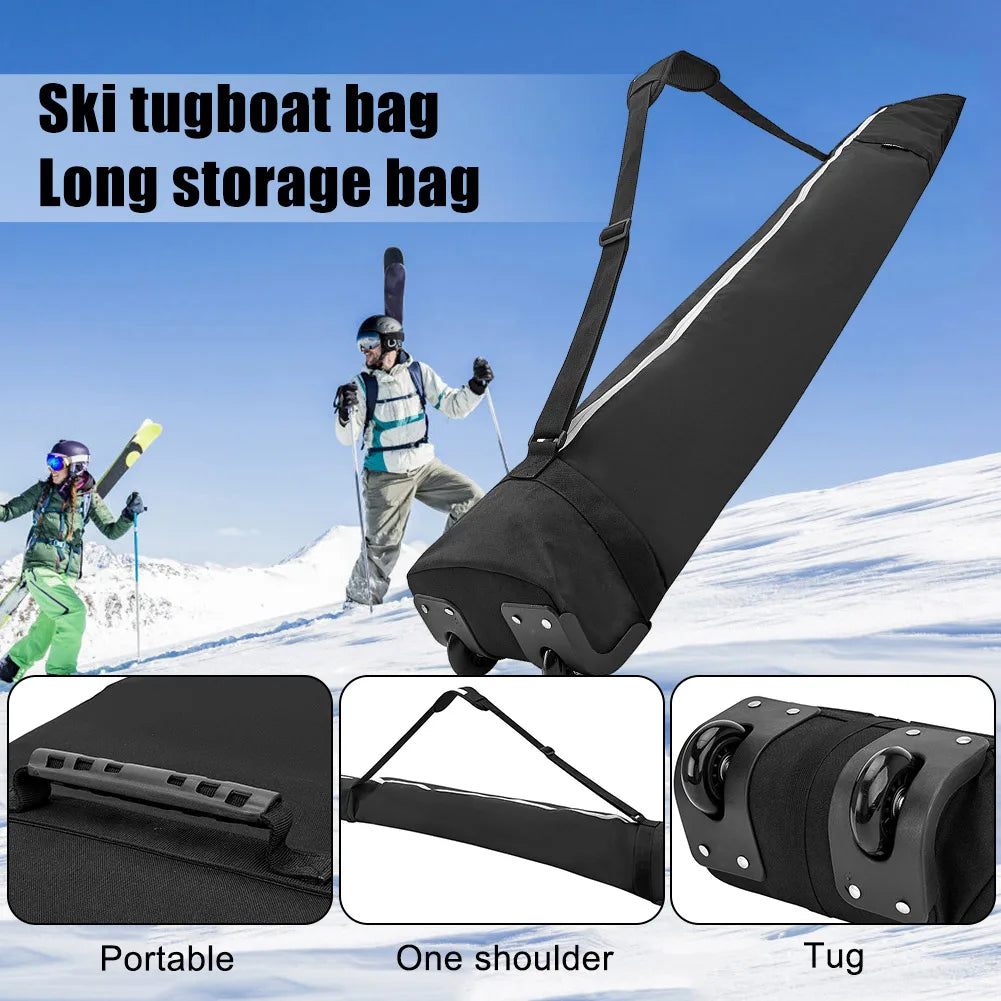 Store Transport Snowboard Bag Up To 194cm Scratch Resistant Snowboard Cover 600D Oxford Waterproof for Snowboard Goggles Gloves Zpaxo