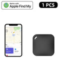 Mini Bluetooth GPS Tracker – Apple Find My Keys, Pet & Car Bluetooth Smart Tracker Zpaxo Black