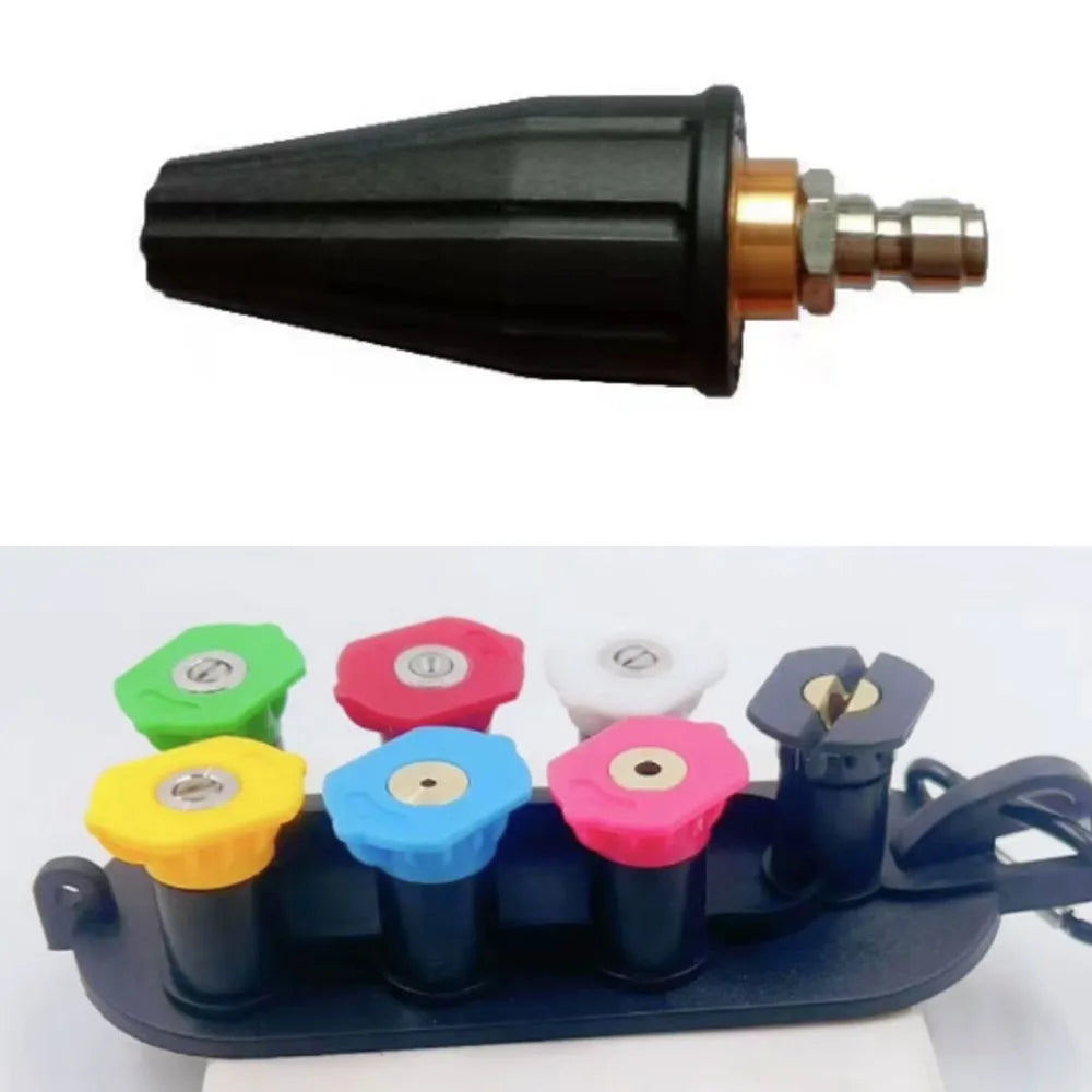 360 Degree Rotating Turbo Rotary Nozzle Solid Brass Stainless Steel Zpaxo Rotary and 7 Nozzle