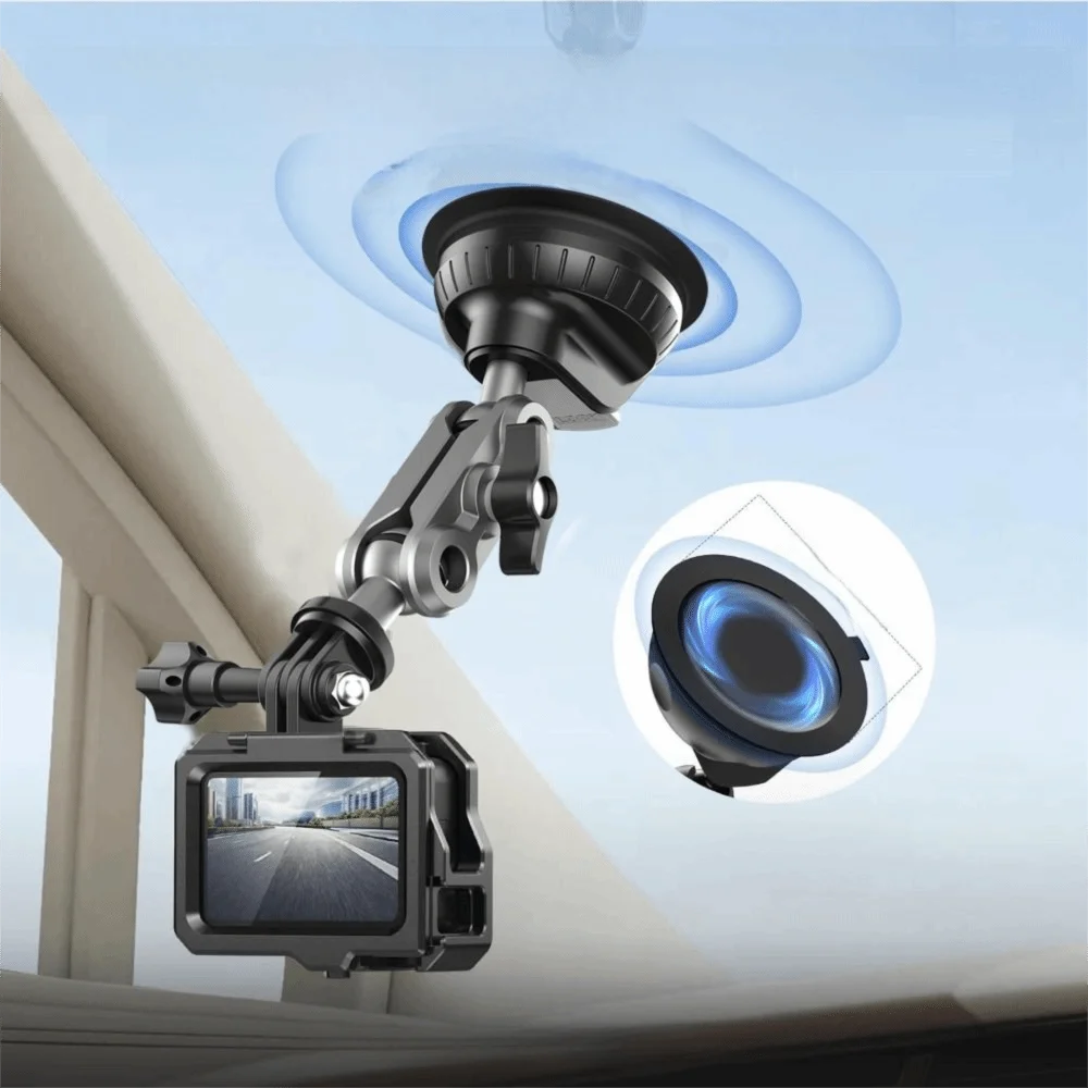 360-Degree Rotatable Car Suction Cup Mount Stable Fixing Strong Zpaxo