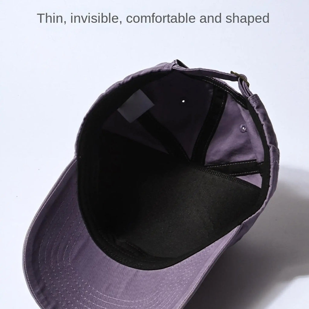 Foldable Baseball Caps Insert Breathable Invisible Hat Shaper, Reusable Caps Inner Support Maintain Hat Shape For Adults Teens Zpaxo