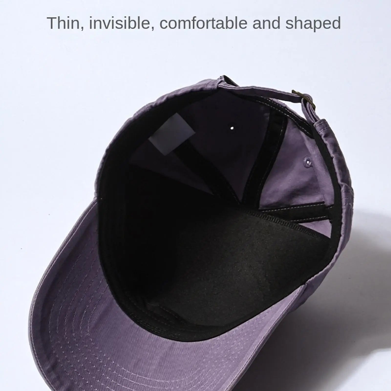 Foldable Baseball Caps Insert Breathable Invisible Hat Shaper, Reusable Caps Inner Support Maintain Hat Shape For Adults Teens Zpaxo