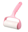 Sticky Fluff Roller Brush, Removes Pet Hair and Clothing Dust, Reusable Roller Type Hair Sticking Tool Zpaxo Red