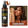 100ml Lace Melting Spray And Holding Spray,Wig Melting Spray Strong Natural Forming Hold Dyed wig care spray For Lace Wigs Zpaxo MEDIUM BROWN