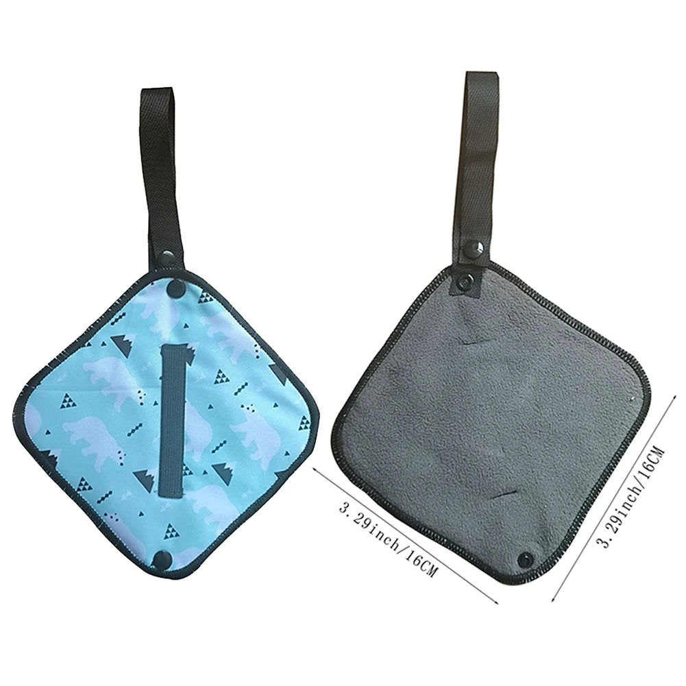 Reusable Absorbent Wipe Toilet Paper Pee Pad Travel Camping