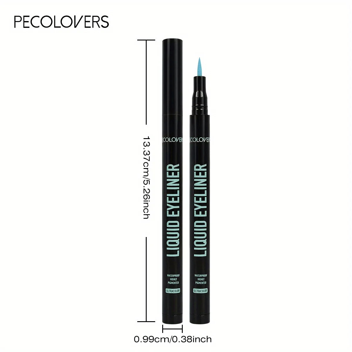 Waterproof Non-Smudge Liquid Eyeliner Pen Colorful Matte Smooth Quick Dry Easy To Wear Eyeliner Non Smudging Beauty Makeup Zpaxo