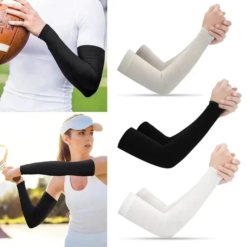 UV Protection Cooling Arm Sleeves – Unisex Sport Sun Cover