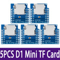 Micro SD Shield Wemos D1 Mini TF Card Module Zpaxo 5PCS