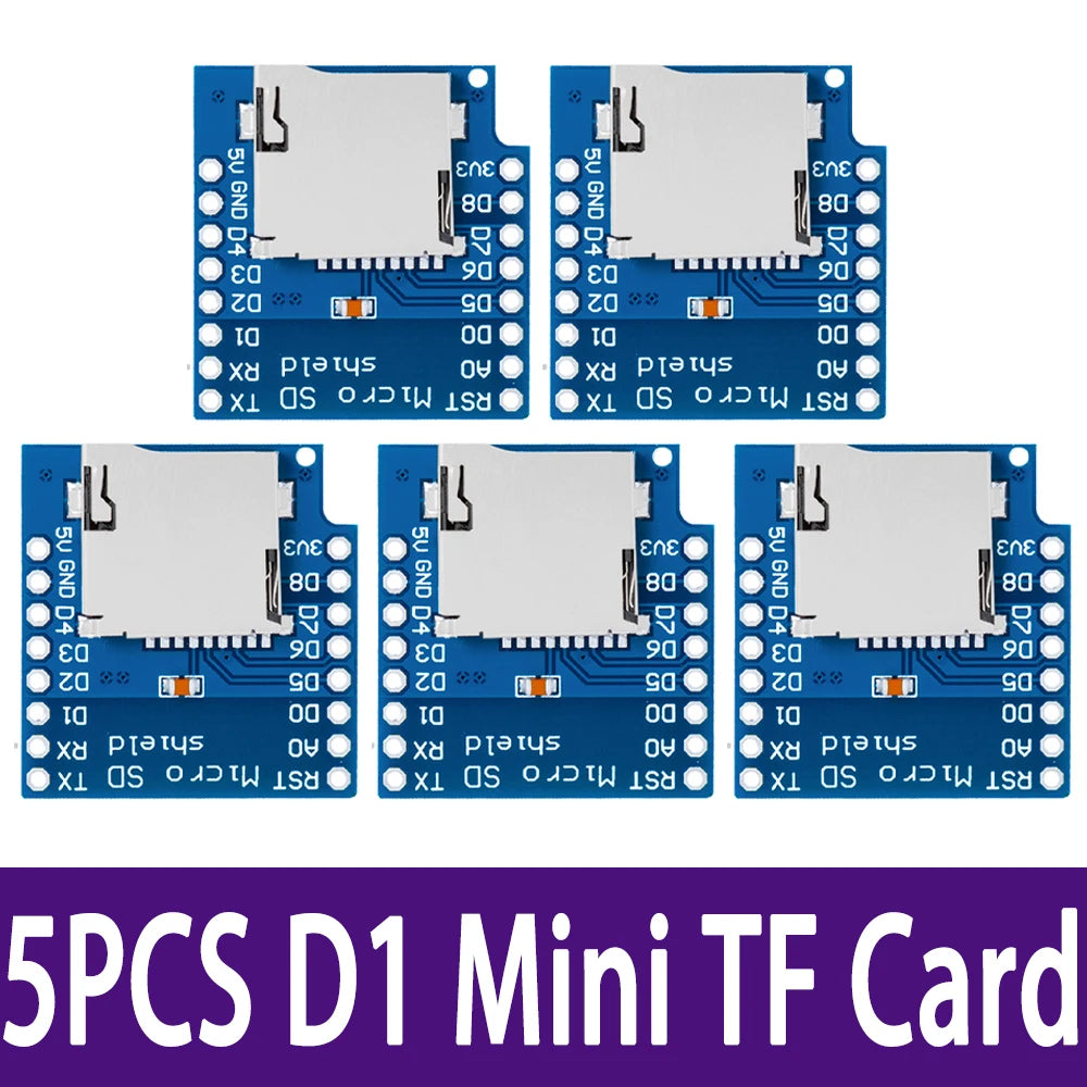 Micro SD Shield Wemos D1 Mini TF Card Module Zpaxo 5PCS