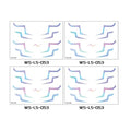 Disposable Tattoo Stickers Anime Cosplay Stage Performance Makeup Waterproof Facial Sticker Party Decorations Zpaxo D
