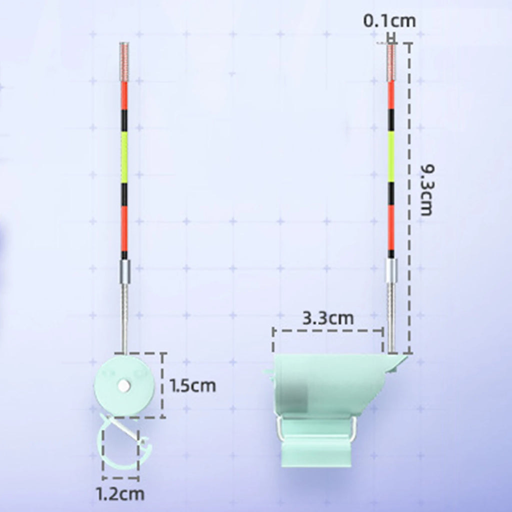 Night Fishing Float Bite Alert Sensitivity Rod Tip Detection
