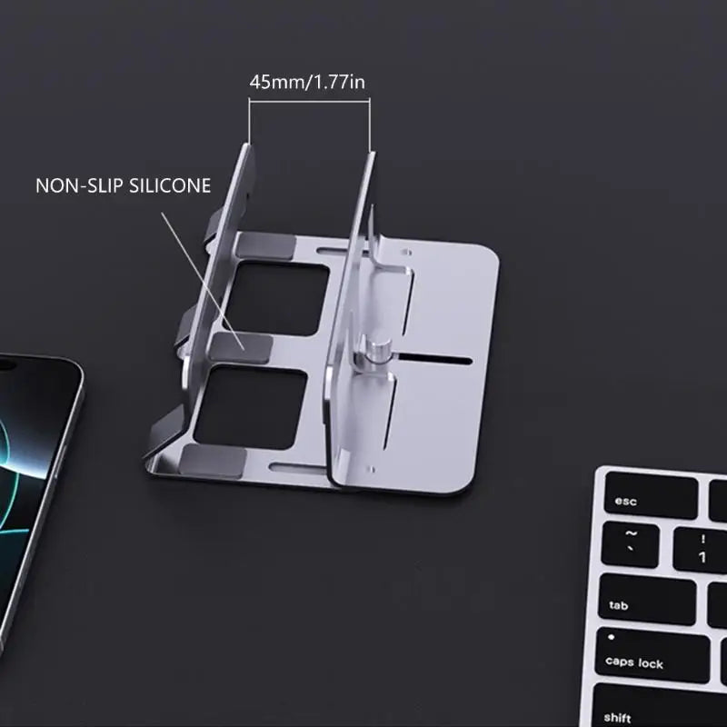 652F Vertical Laptop Stand Desktop Holder Adjustable Dock Space Saving Zpaxo