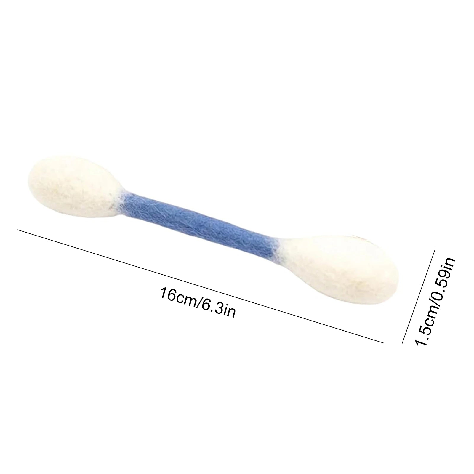 Creative Felt Cotton Swabs Cat Toys Soft Lightweight Giant Toy