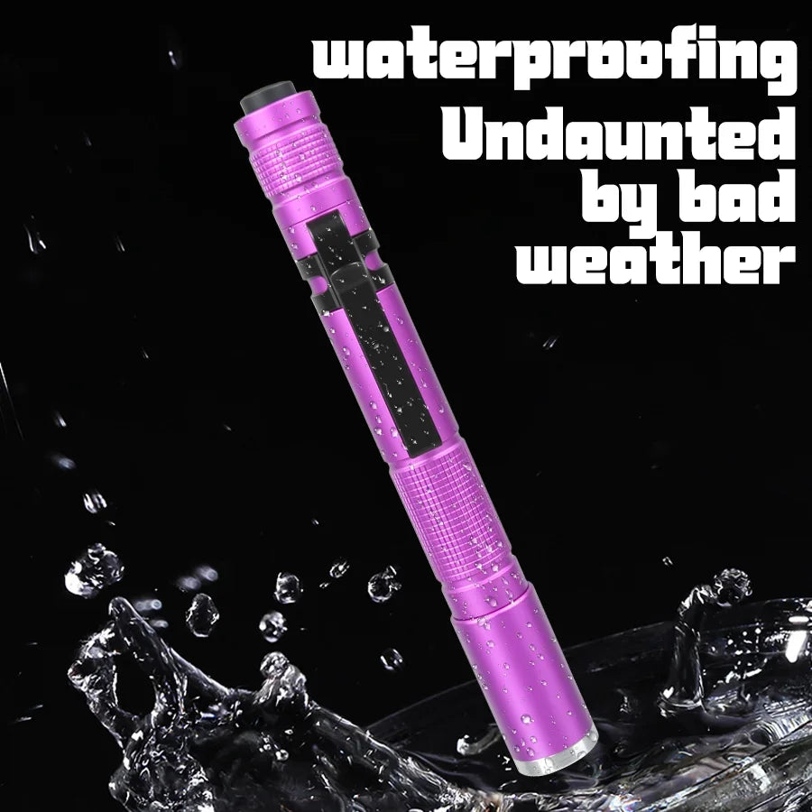 UV Flashlight 395nm – Portable Aluminum Alloy UV LED Torch