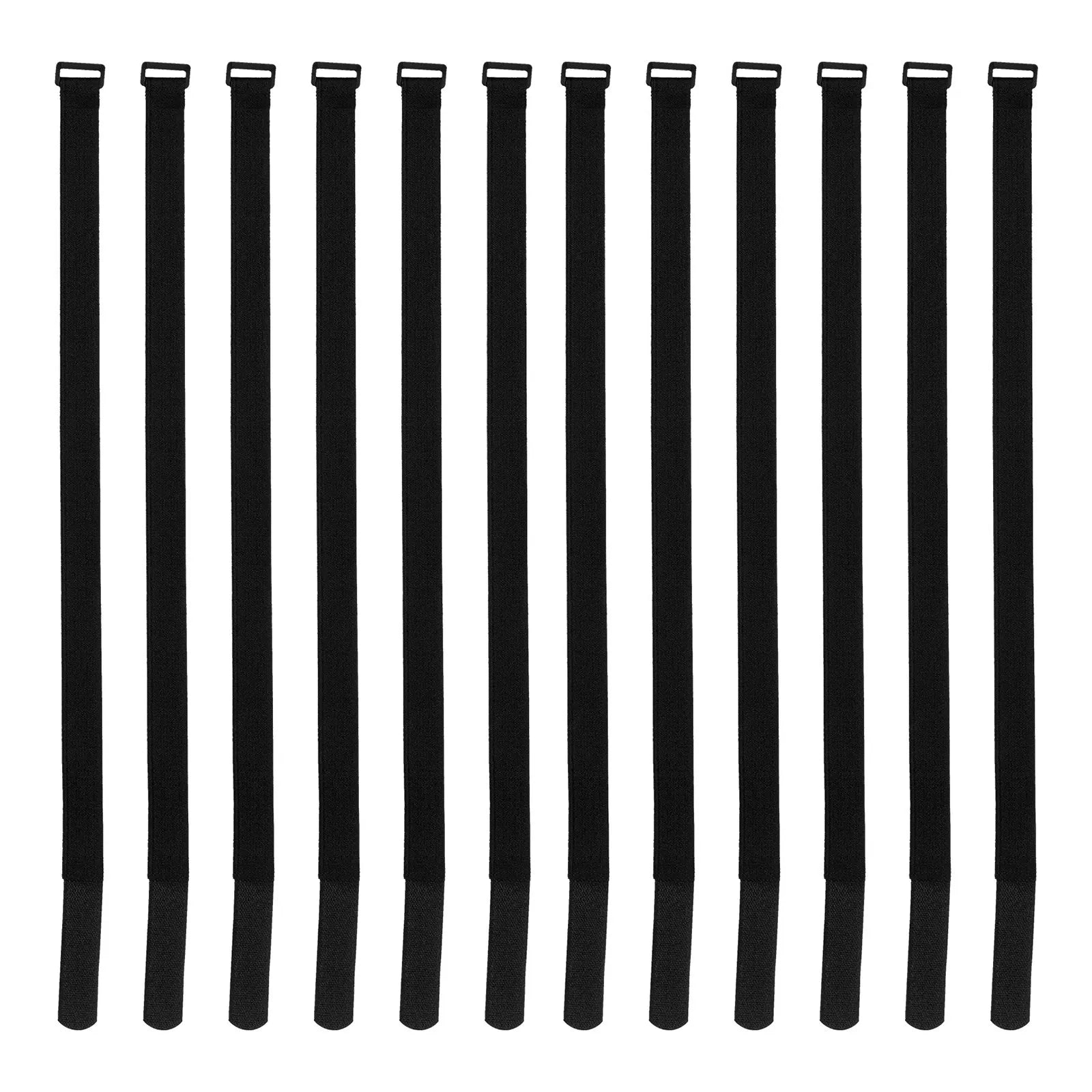 12Pcs Adjustable Garden Umbrella Straps 25mmx600mm Windproof Patio Umbrella Tie Down Bands Reusable Storm Stabilizer for Deck Zpaxo