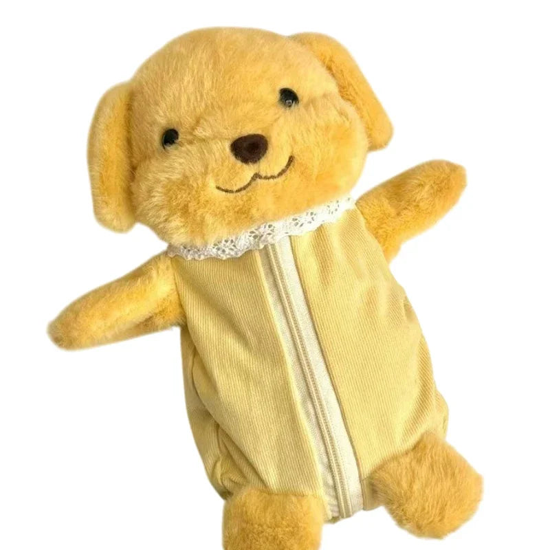 1Pcs Cute Plush Pen Bag Cartoon Doll Pencil Case Large Capacity Stationery Organizer Students Zpaxo