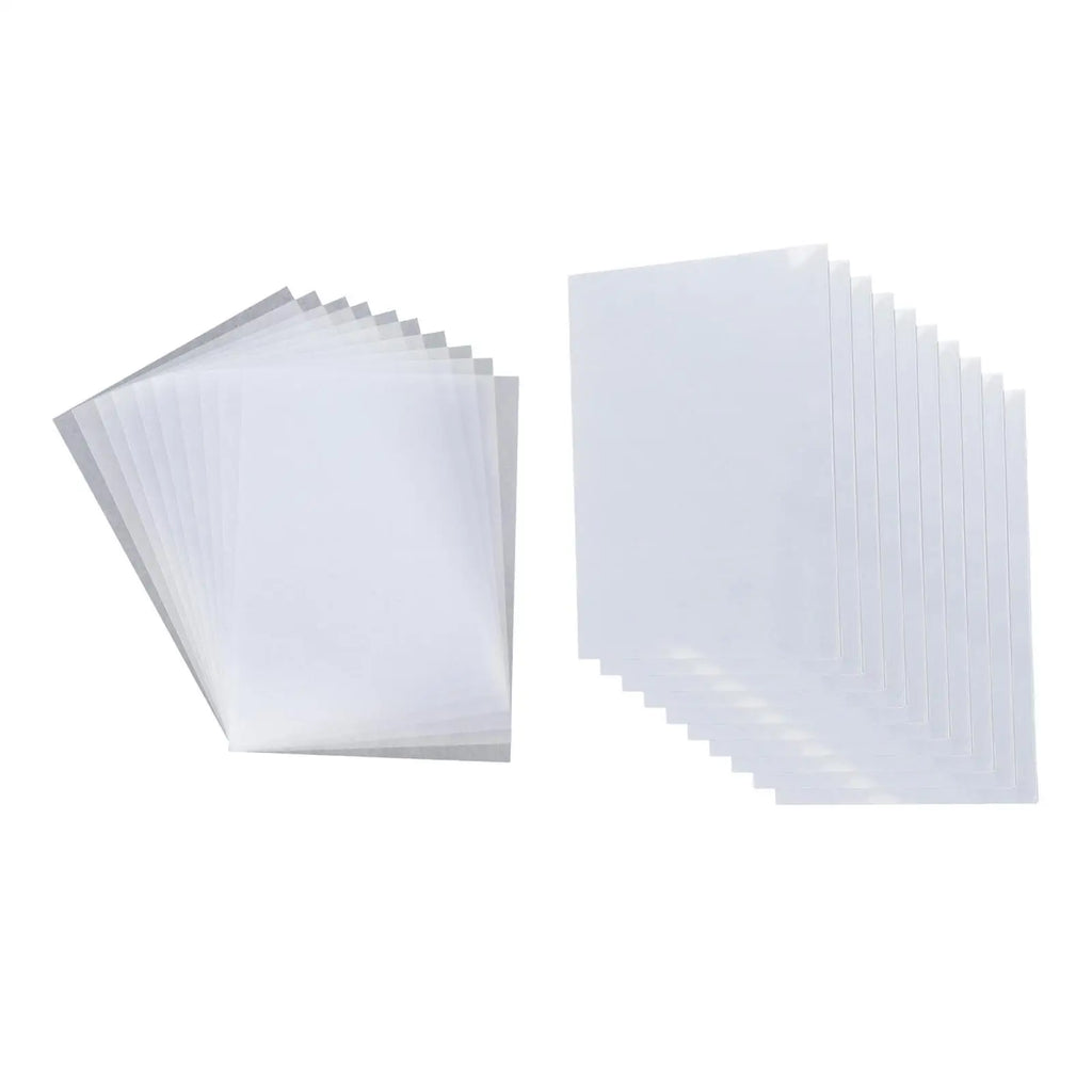 10Pcs Heat Shrink Plastic Sheets 0.3mm Thickness Multipurpose for Pendants, Earrings DIY Accessories Lightweight 5.7x7.8inch Zpaxo