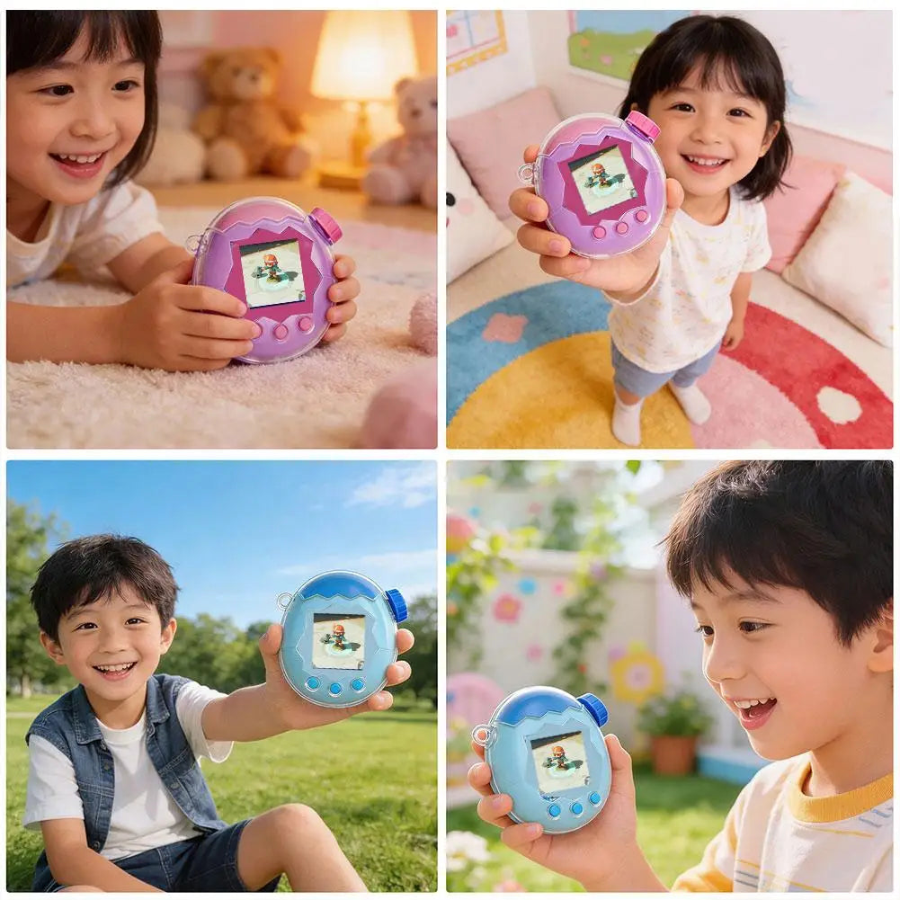 Transparent Protective Case for Tamagotchi Paradise | PC Shell Game Console Case Zpaxo