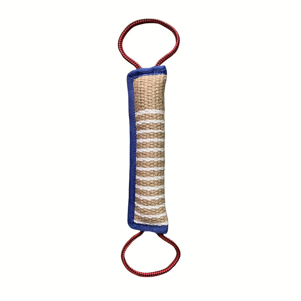 Durable Jute Dog Chew Sticks German Shepherd Training Molar Pick Up